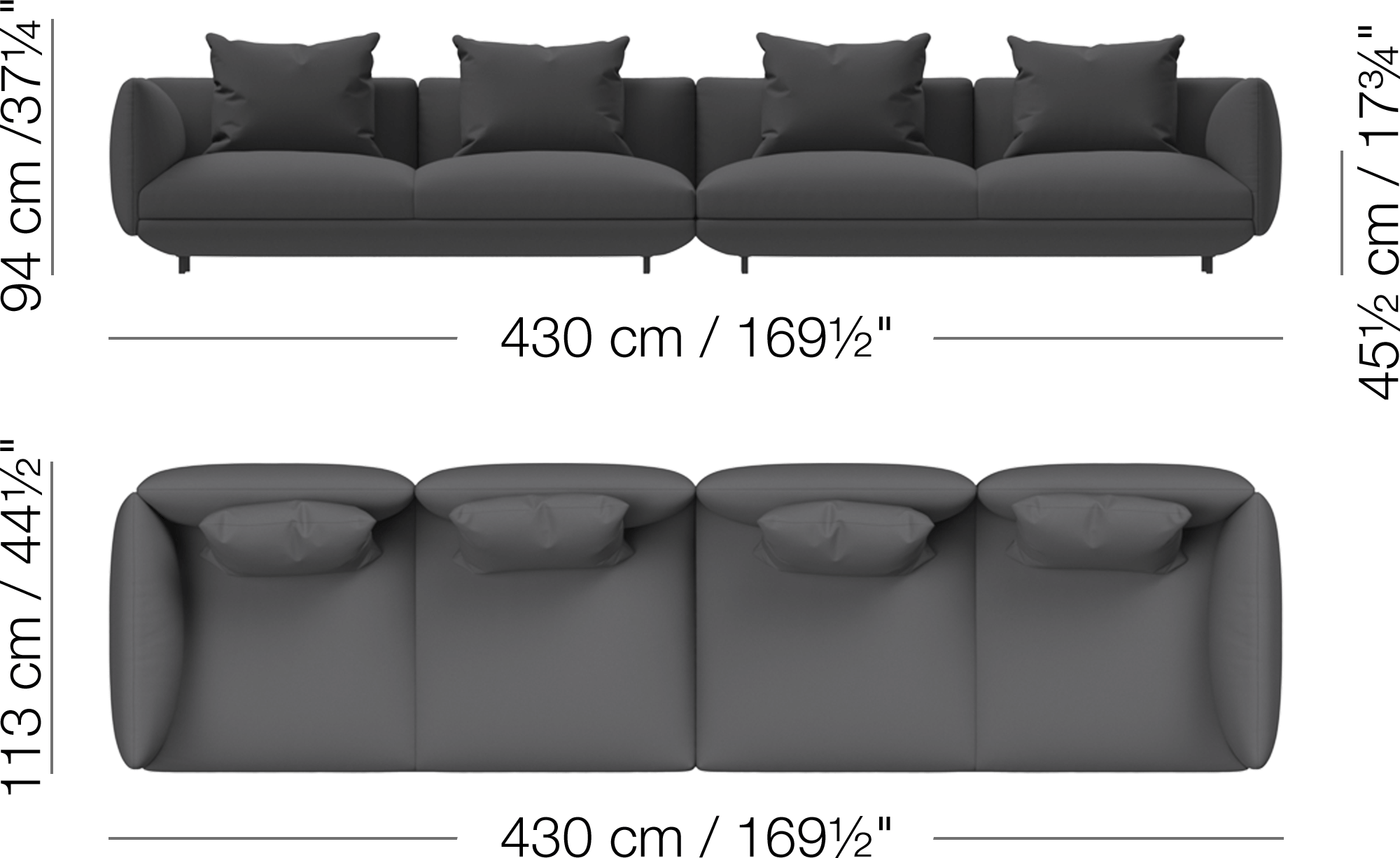Salamanca 4人掛けソファ | sofa | Salamanca | Henrik Pedersen